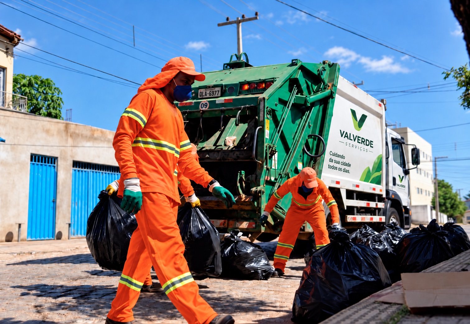 Limpeza urbana e coleta de resíduos – Valverde Serviços